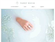 Tablet Screenshot of fannydavid.com